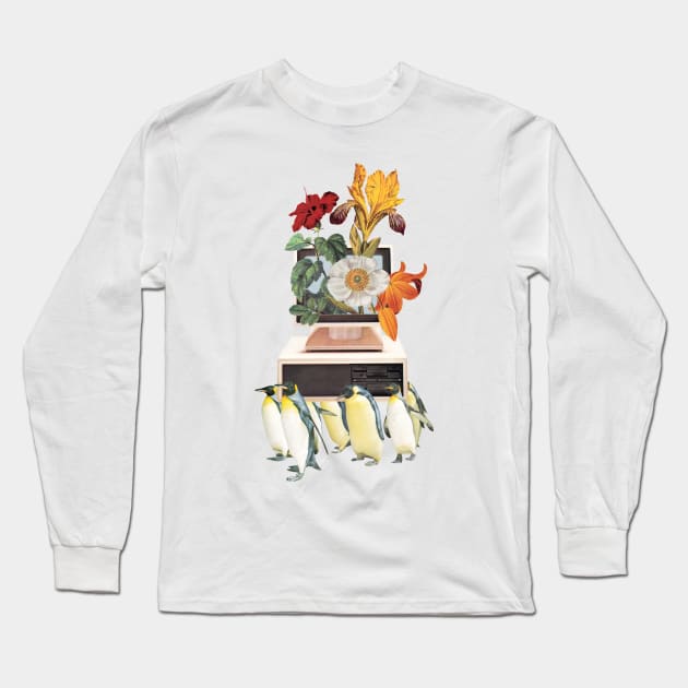 Penguin OS Long Sleeve T-Shirt by Lerson Pannawit